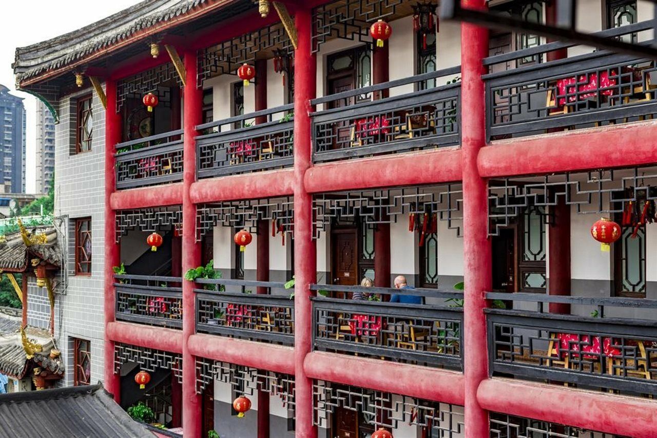 Chengdu Dreamstravelwenjuncourtyardhotel Екстер'єр фото